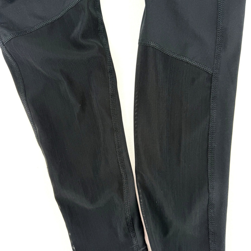 Nike Pro 365 Dri-FIT Leggings Women XS Black Pink Logo Tights NWT - Picture 4 of 14